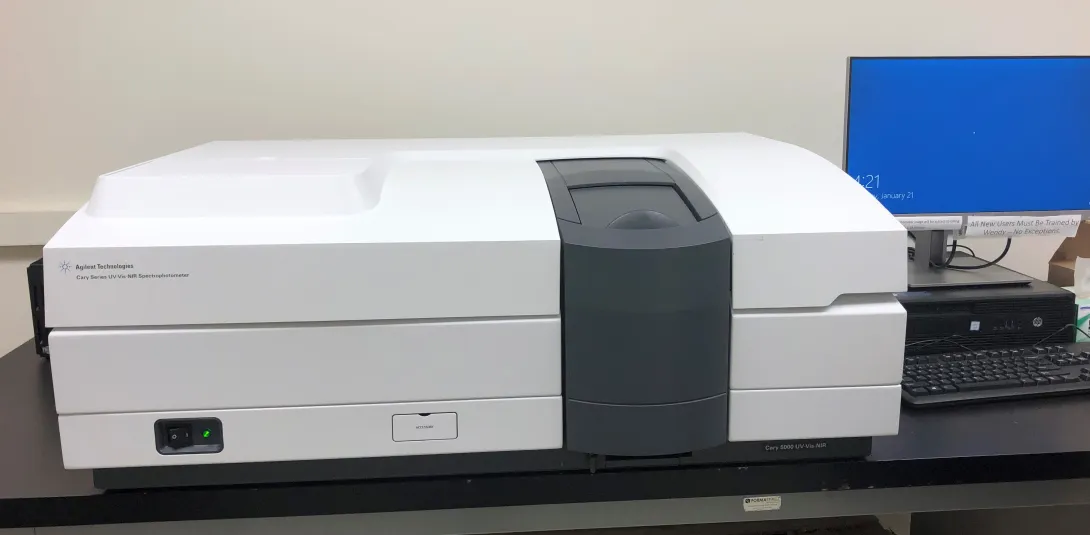 Image of the Agilent Cary 7000 UV-Vis-NIR Spectrophotometer
