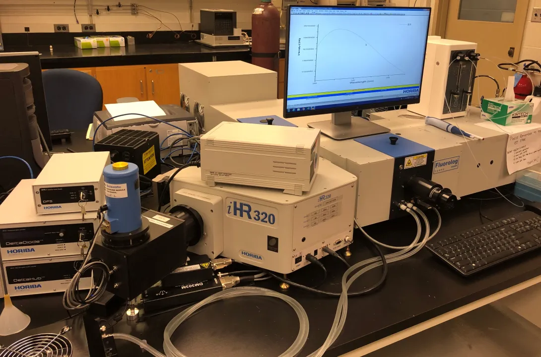 Image of the Horiba Fluorolog Fluorometer